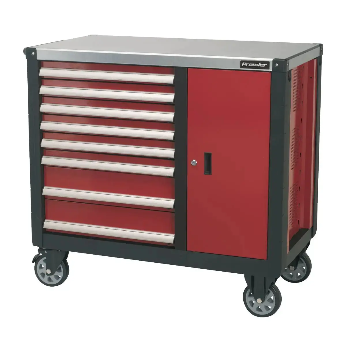 Sealey Premier Mobile Workstation 8 Drawer With Ball-Bearing Slides 1