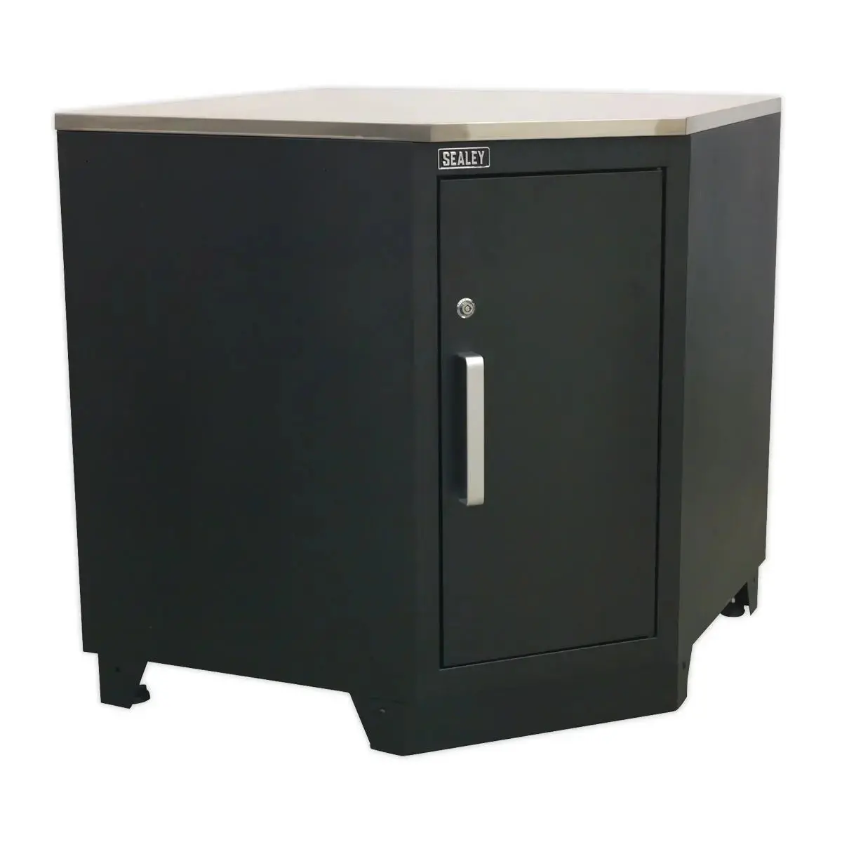 Sealey Premier Modular Corner Floor Cabinet 930Mm Heavy-Duty 1