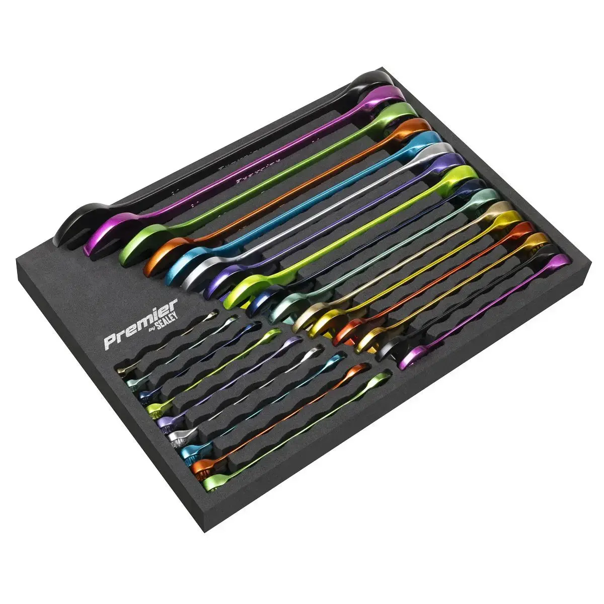 Sealey Premier Multi-Coloured Combination Spanner Set 25Pc 1