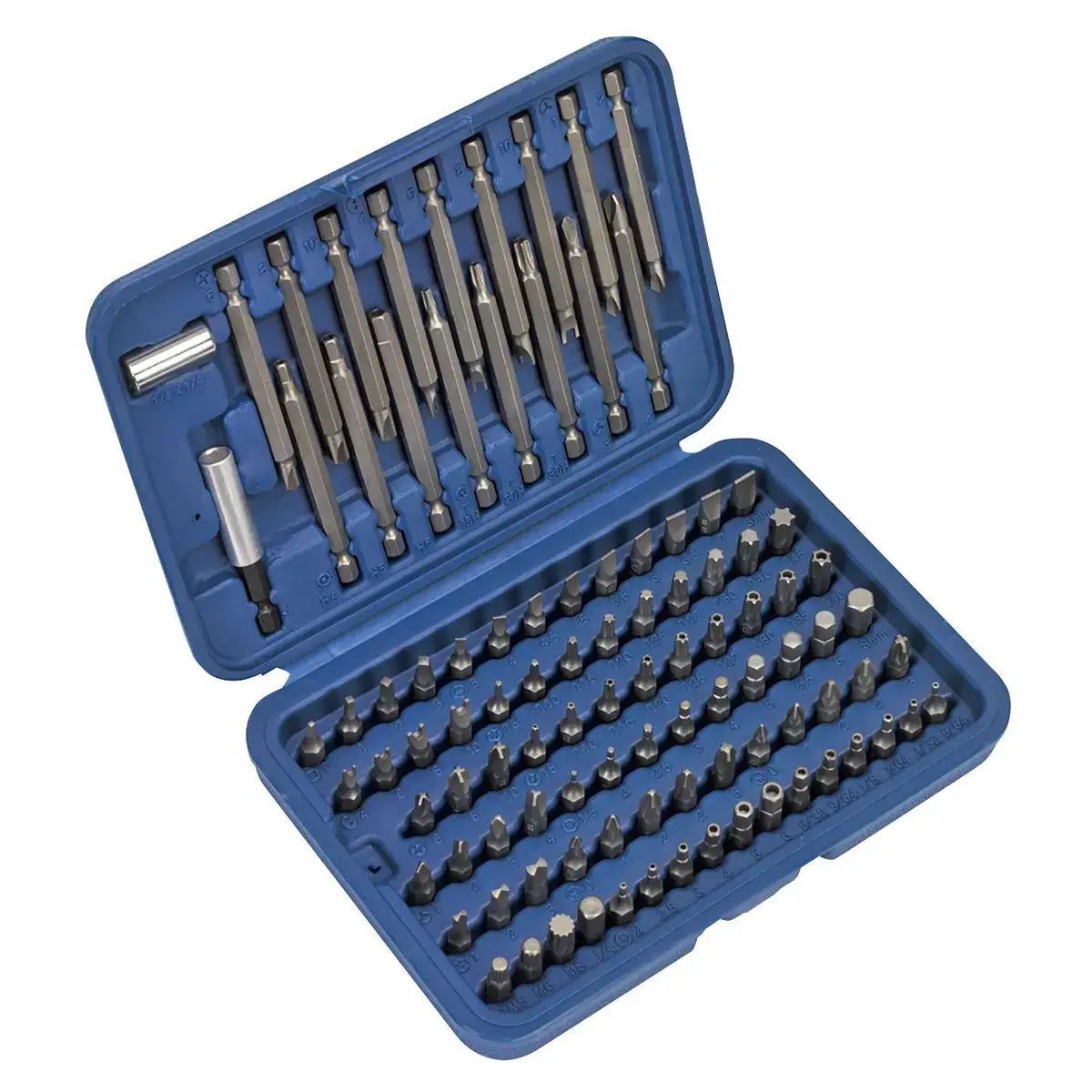 Sealey Premier Power Tool/Security Bit Set 99Pc Long & Short 1