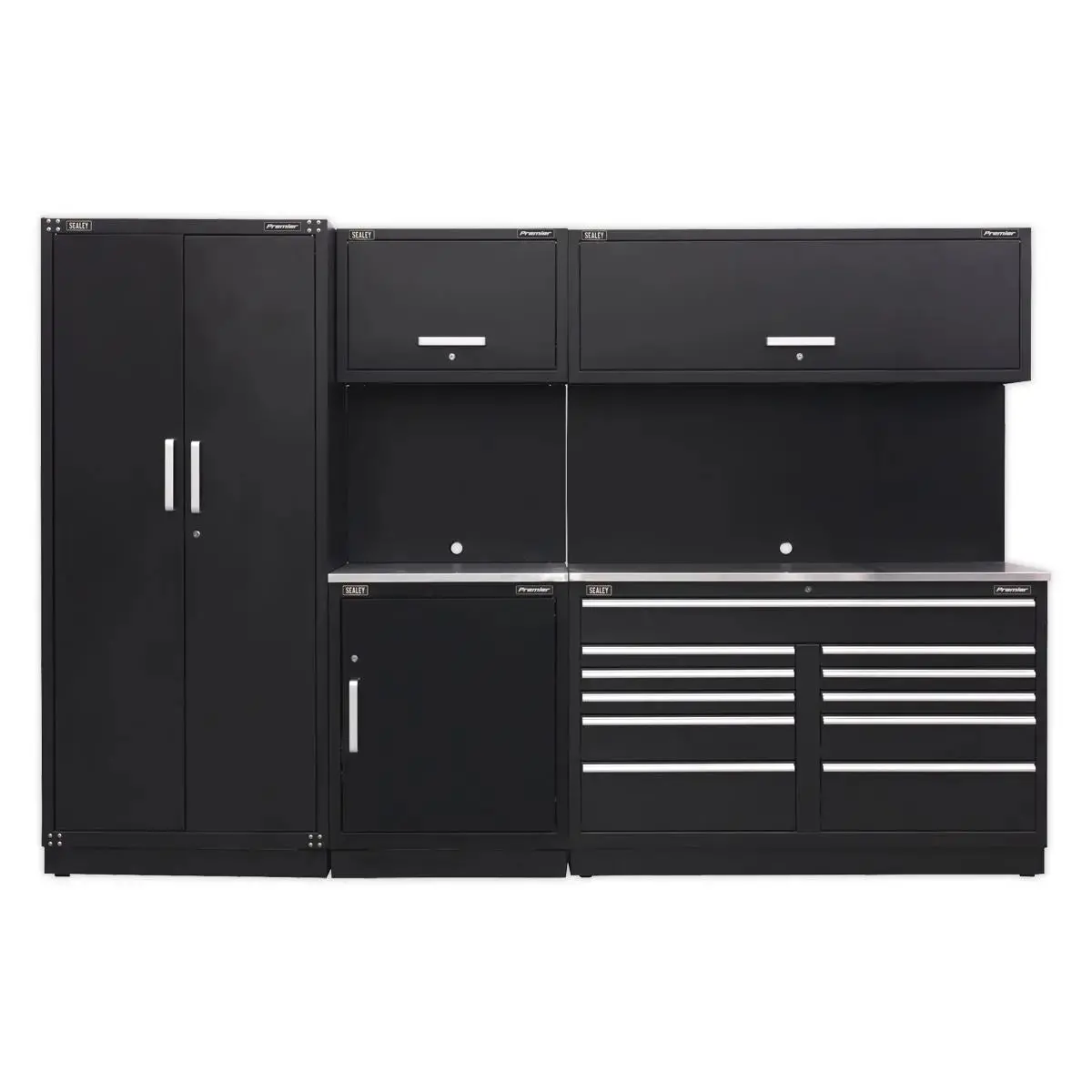 Sealey Premier Premier 3.3M Storage System - Stainless Worktop 1