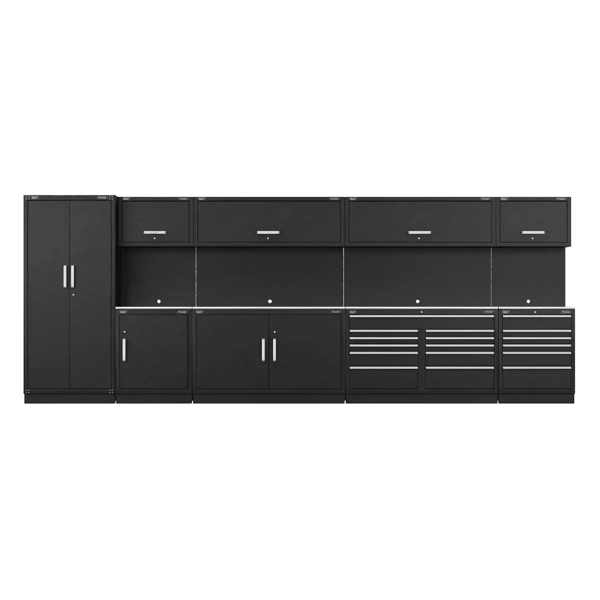 Sealey Premier Premier 5.6M Storage System - Stainless Worktop 1