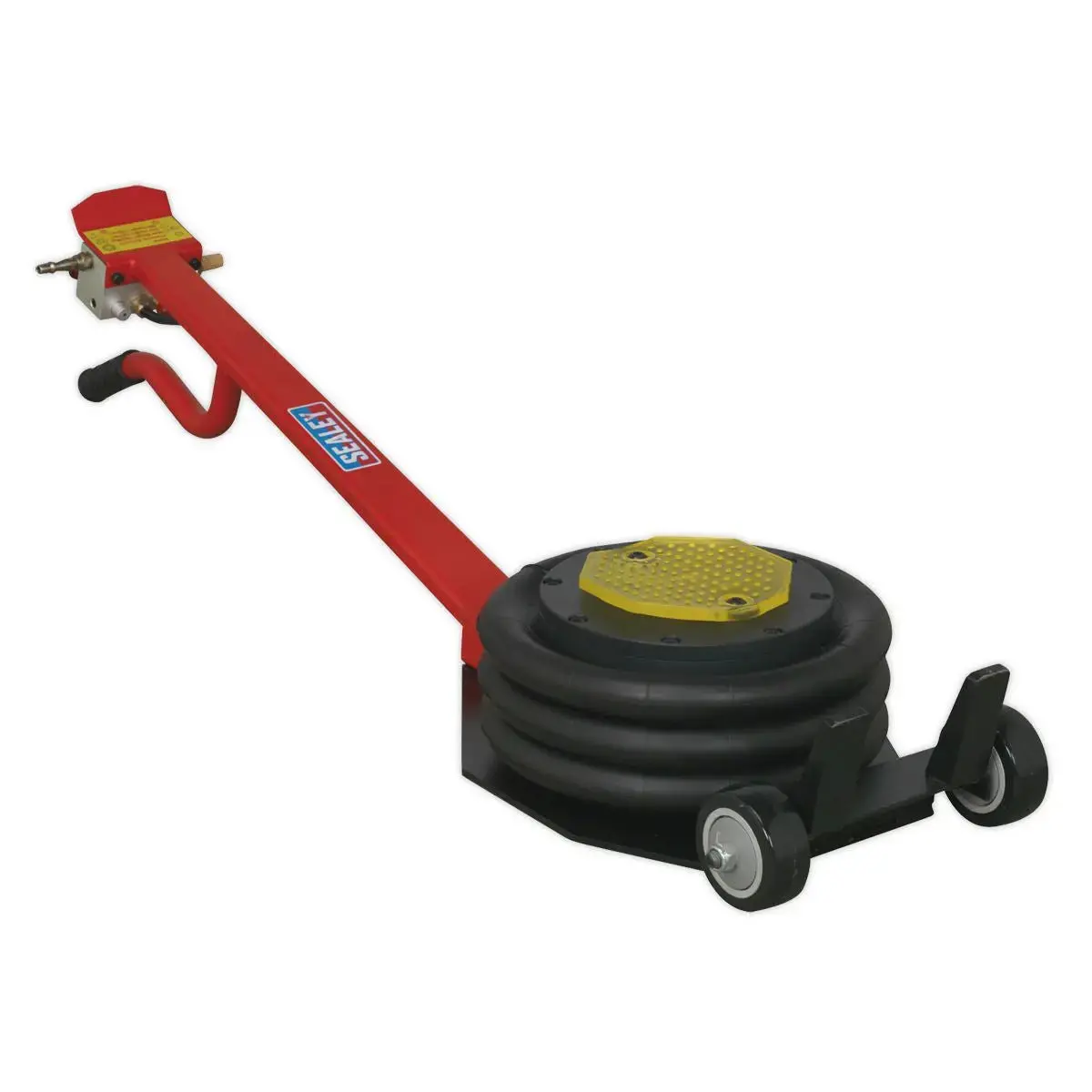 Sealey Premier Premier Air Operated Long Handle Fast 3-Stage Jack 3 Tonne 1