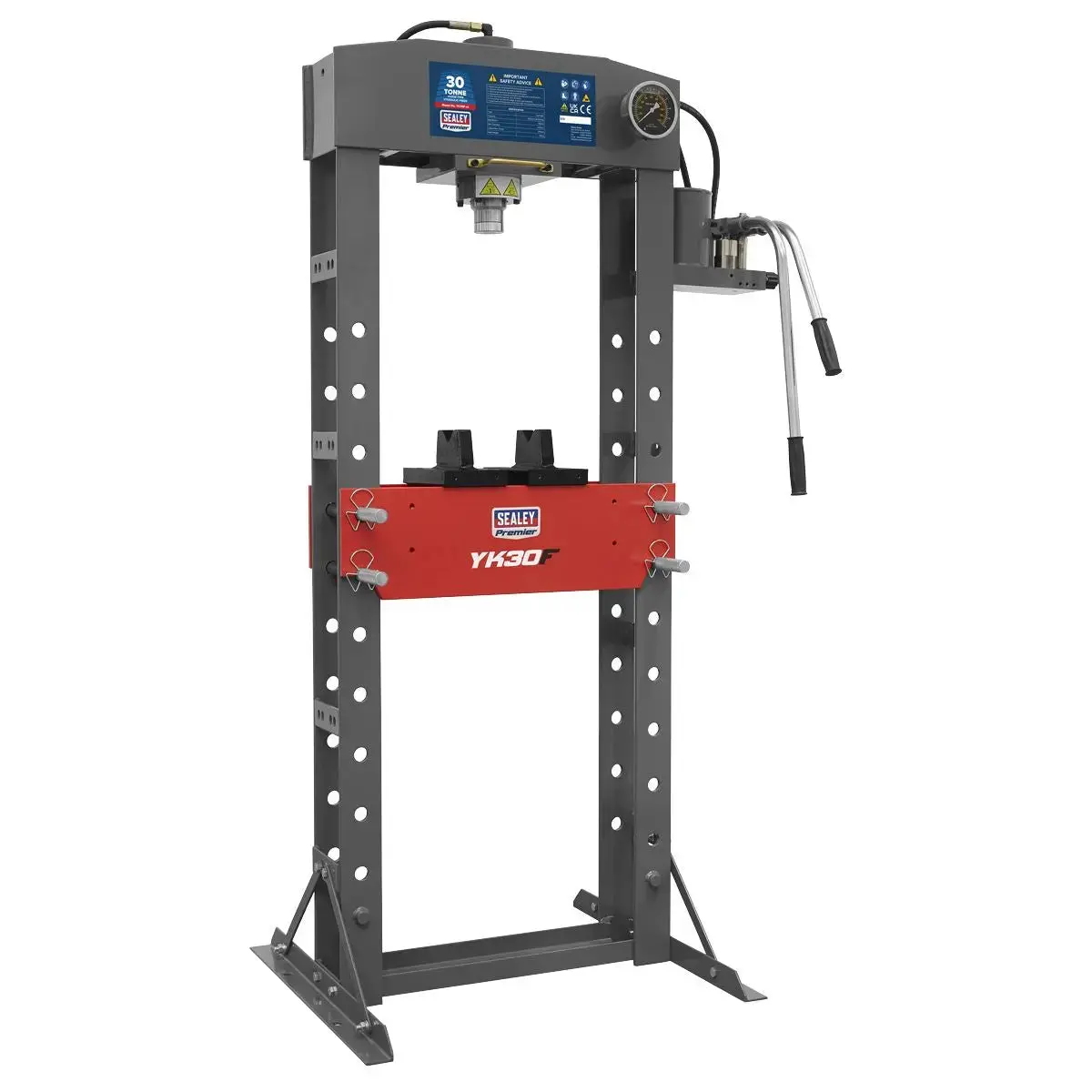Sealey Premier Premier Hydraulic Floor Type Press 30 Tonne 1