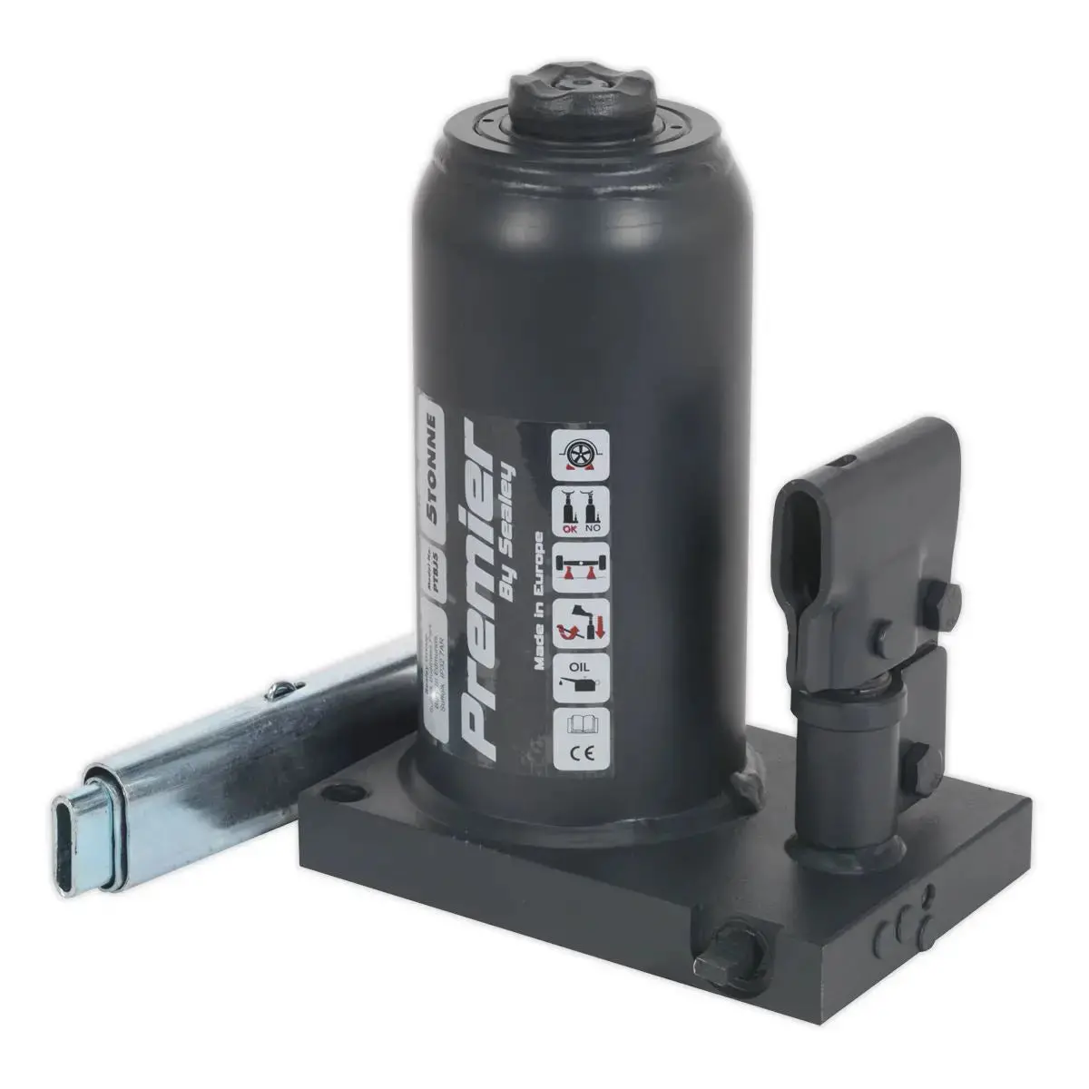 Sealey Premier Premier Telescopic Bottle Jack 5 Tonne 1