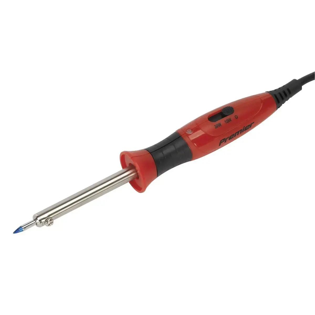 Sealey Premier Professional Soldering Iron With Long-Life Tip Dual Wattage 15/30W/230V 1