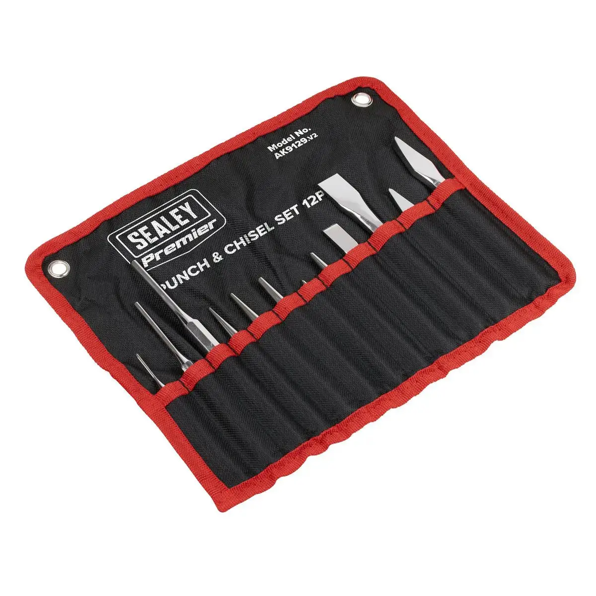 Sealey Premier Punch & Chisel Set 12Pc 1