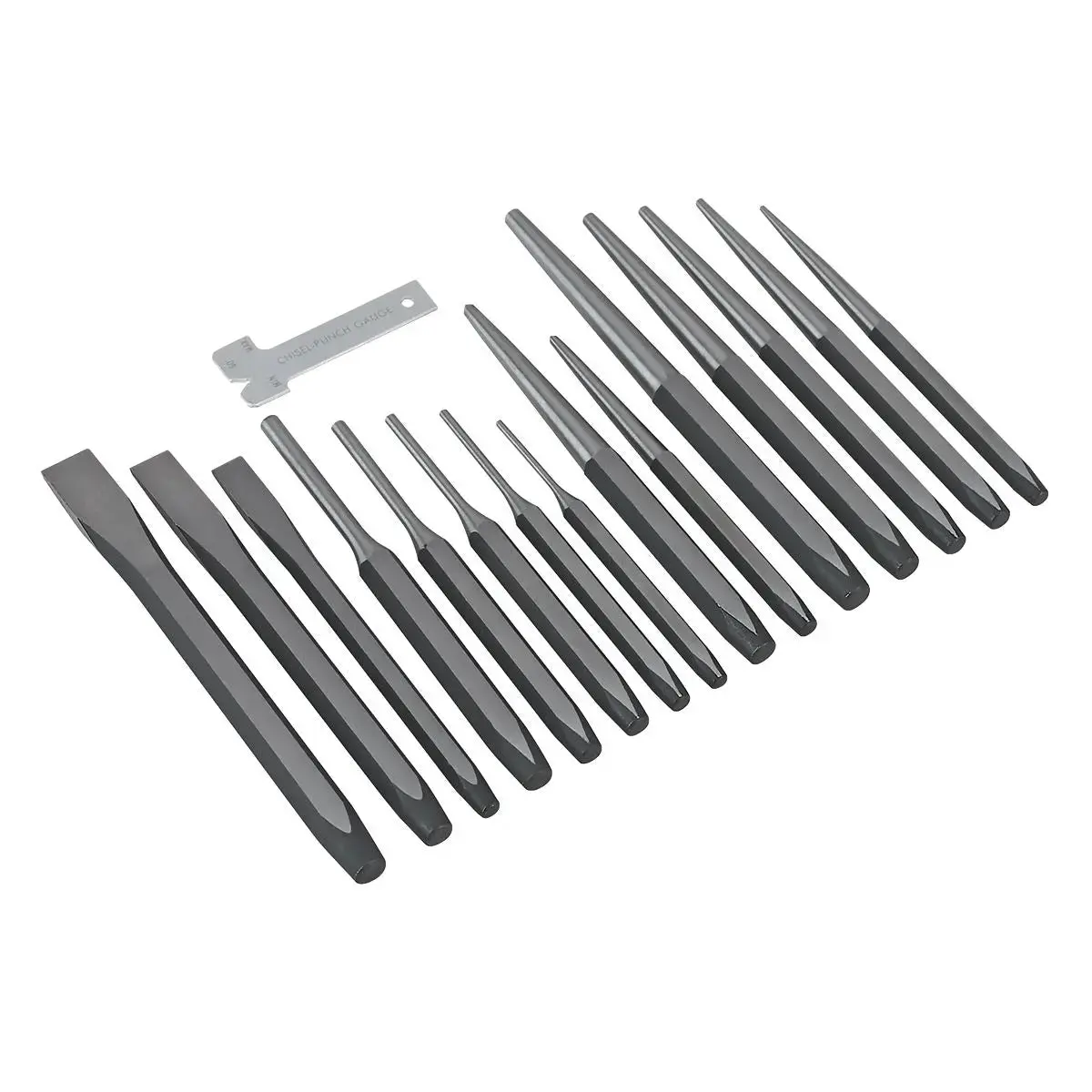 Sealey Premier Punch & Chisel Set 16Pc 1