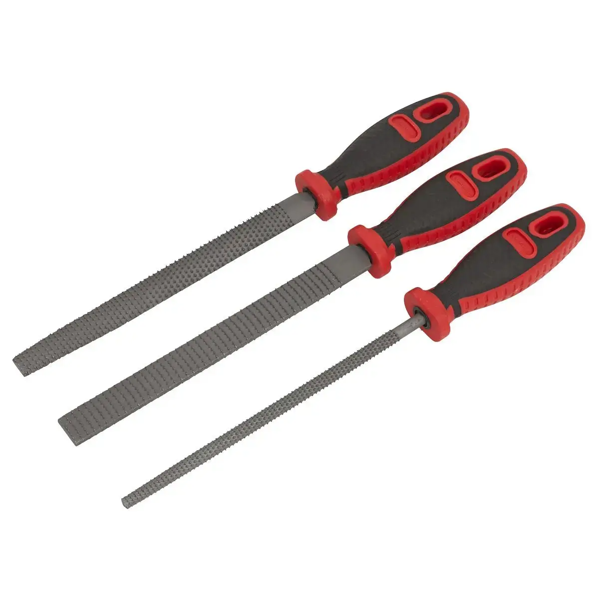 Sealey Premier Rasp File Set 3Pc 1