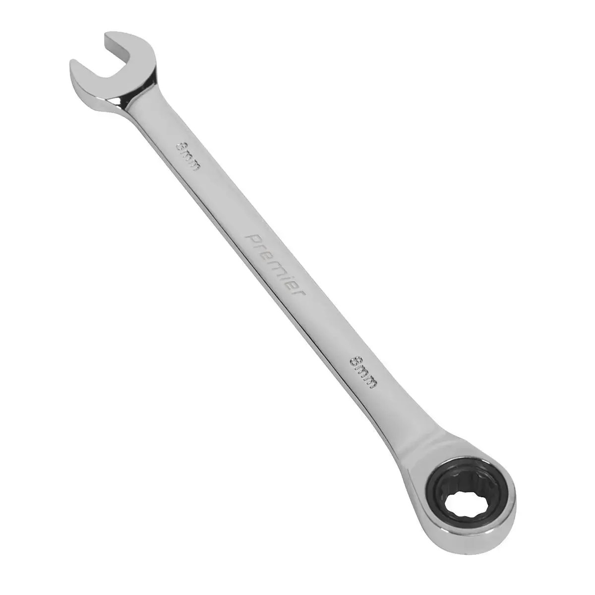 Sealey Premier Ratchet Combination Spanner 8Mm 1