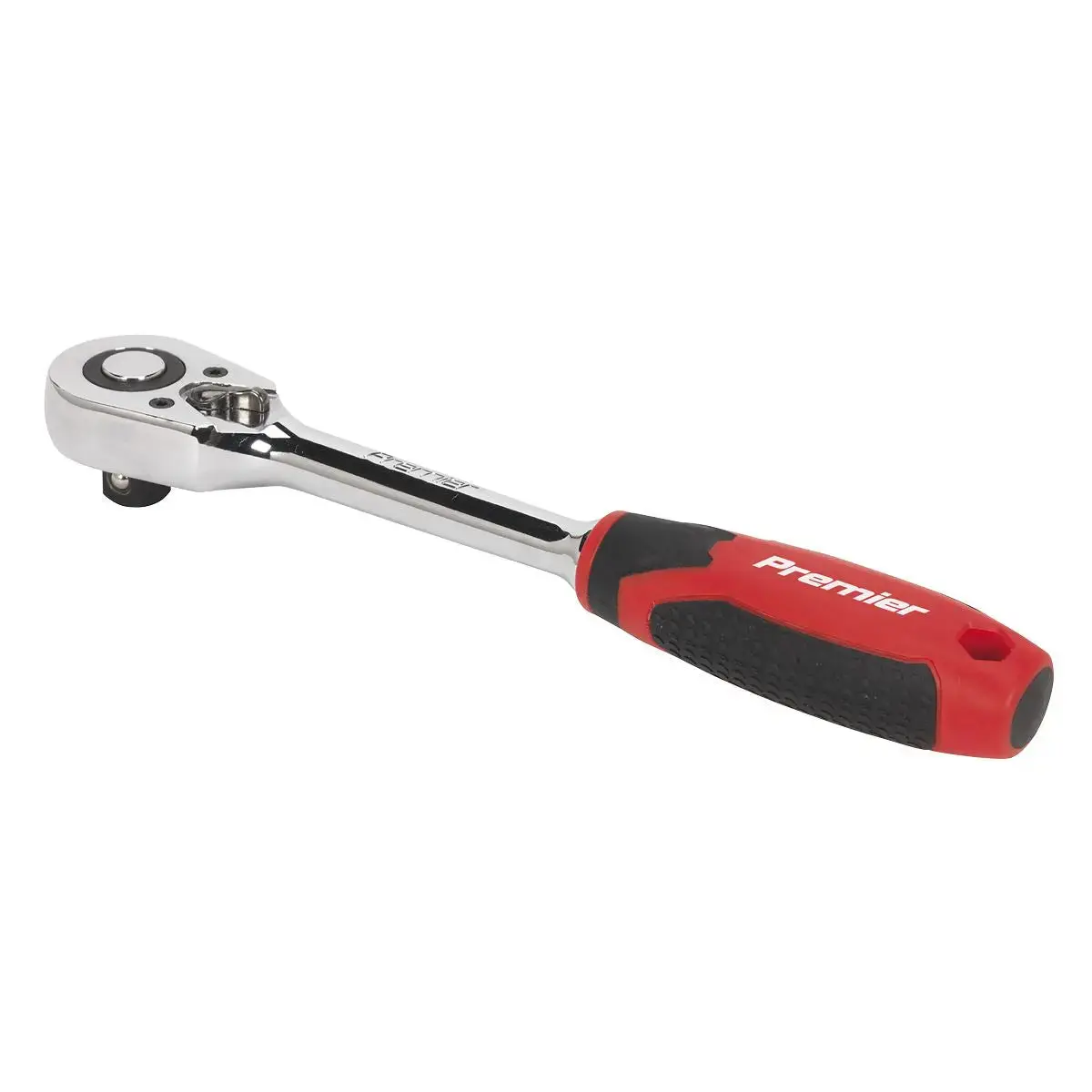 Sealey Premier Ratchet Wrench 1/2"Sq Drive Pear-Head Flip Reverse 1