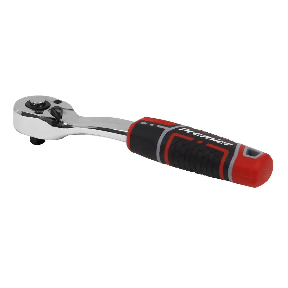 Sealey Premier Ratchet Wrench 1/4"Sq Drive Offset With Flip Reverse 1