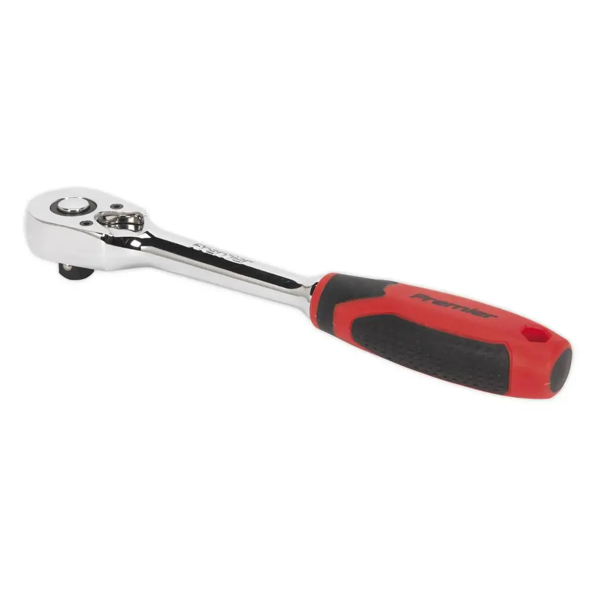 Sealey Premier Ratchet Wrench 3/8"Sq Drive Pear-Head Flip Reverse 1