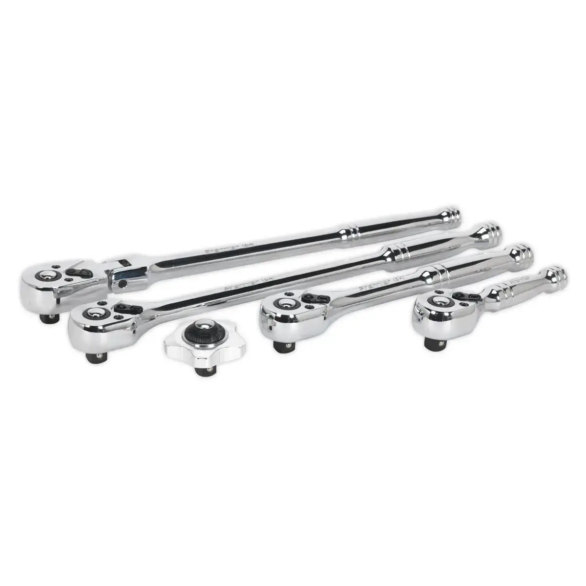 Sealey Premier Ratchet Wrench Master Set 5Pc 3/8"Sq Drive 1