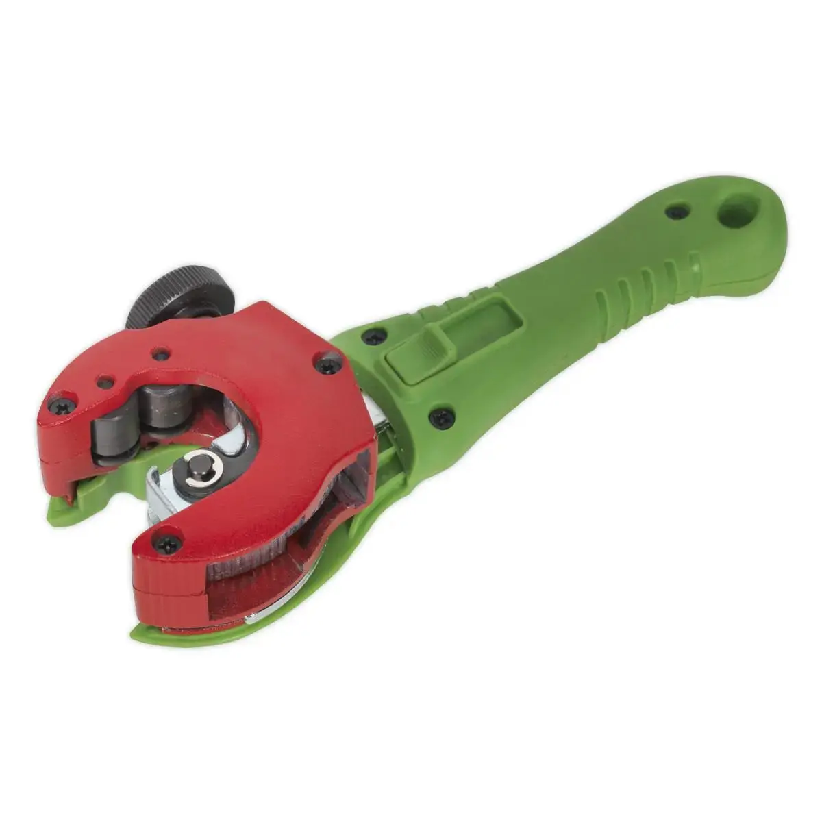 Sealey Premier Ratcheting Pipe Cutter 2-In-1 Ø6-28Mm 1