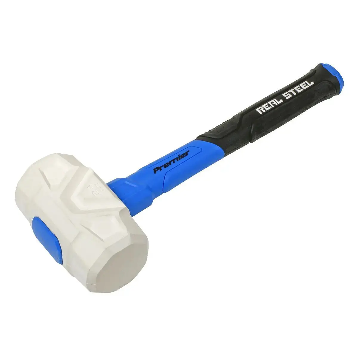 Sealey Premier Rubber Mallet With Fibreglass Shaft 24Oz 1