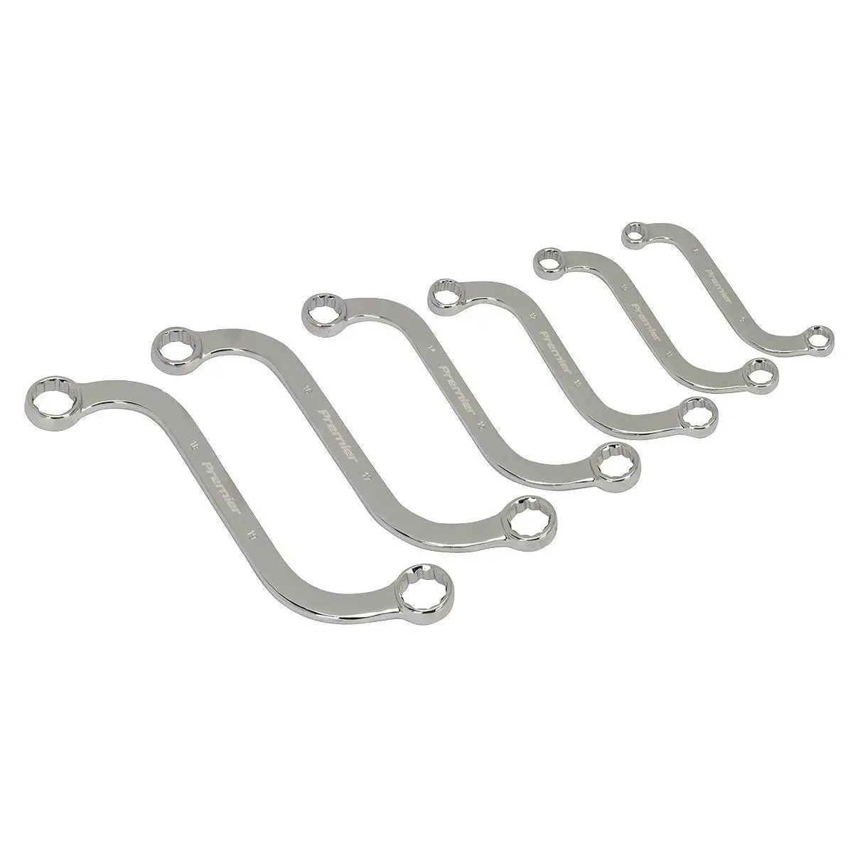 Sealey Premier S-Spanner Set 6Pc - Metric 1