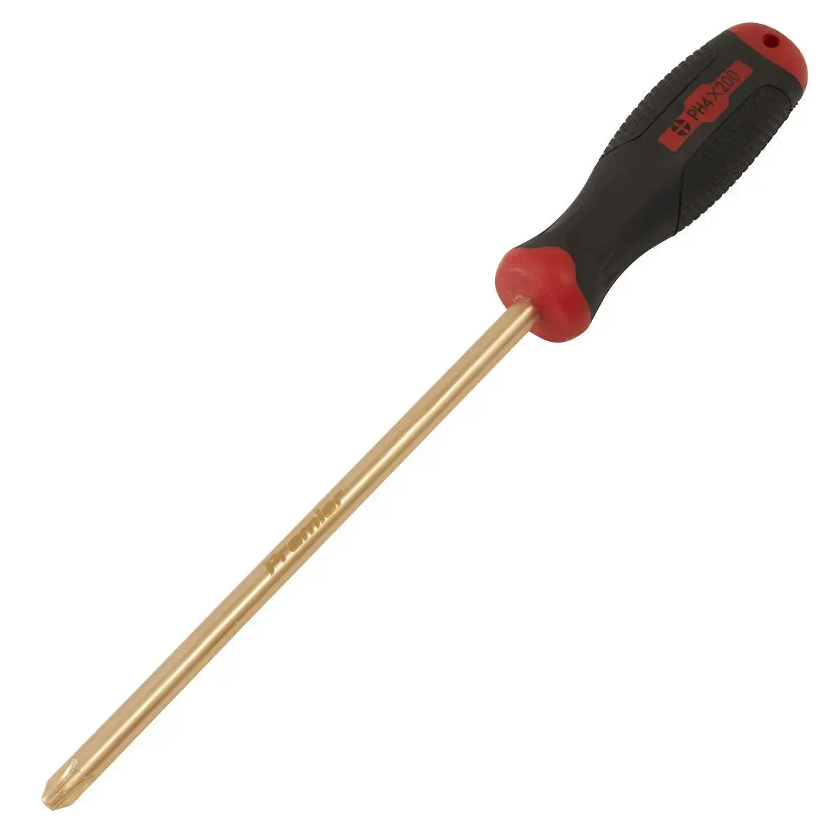 Sealey Premier Screwdriver Phillips #4 X 200Mm - Non-Sparking 1