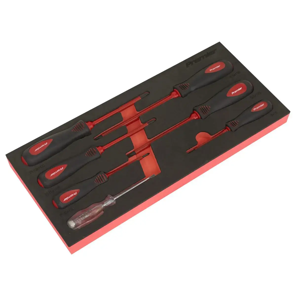 Sealey Premier Screwdriver Set 7Pc Vde Approved 1