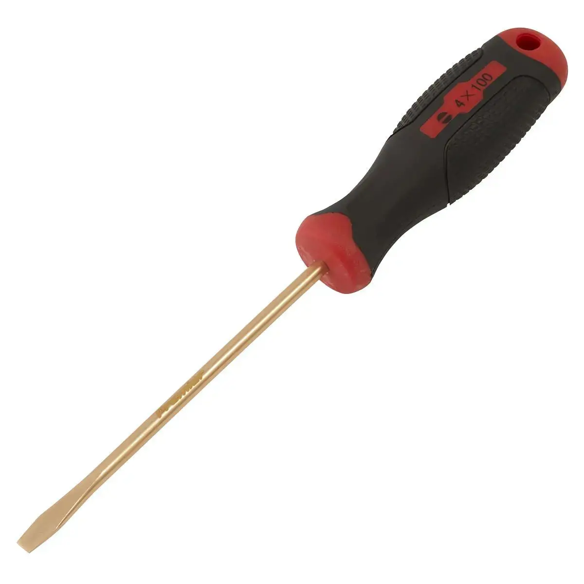 Sealey Premier Screwdriver Slotted 4 X 100Mm - Non-Sparking 1