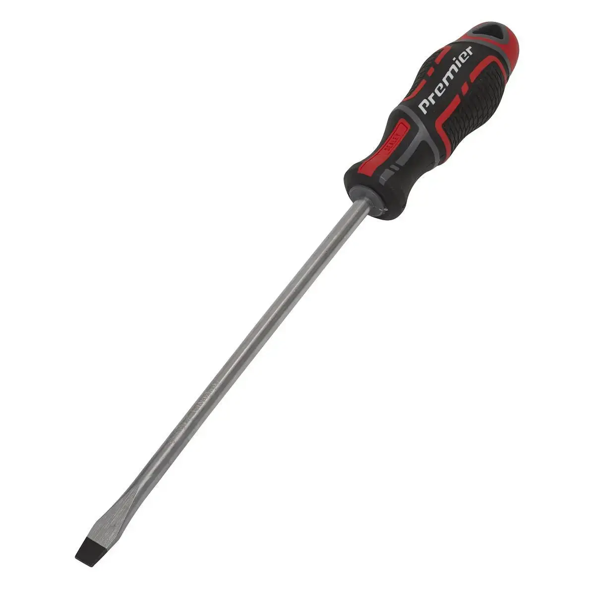 Sealey Premier Screwdriver Slotted 8 X 200Mm Gripmax® 1