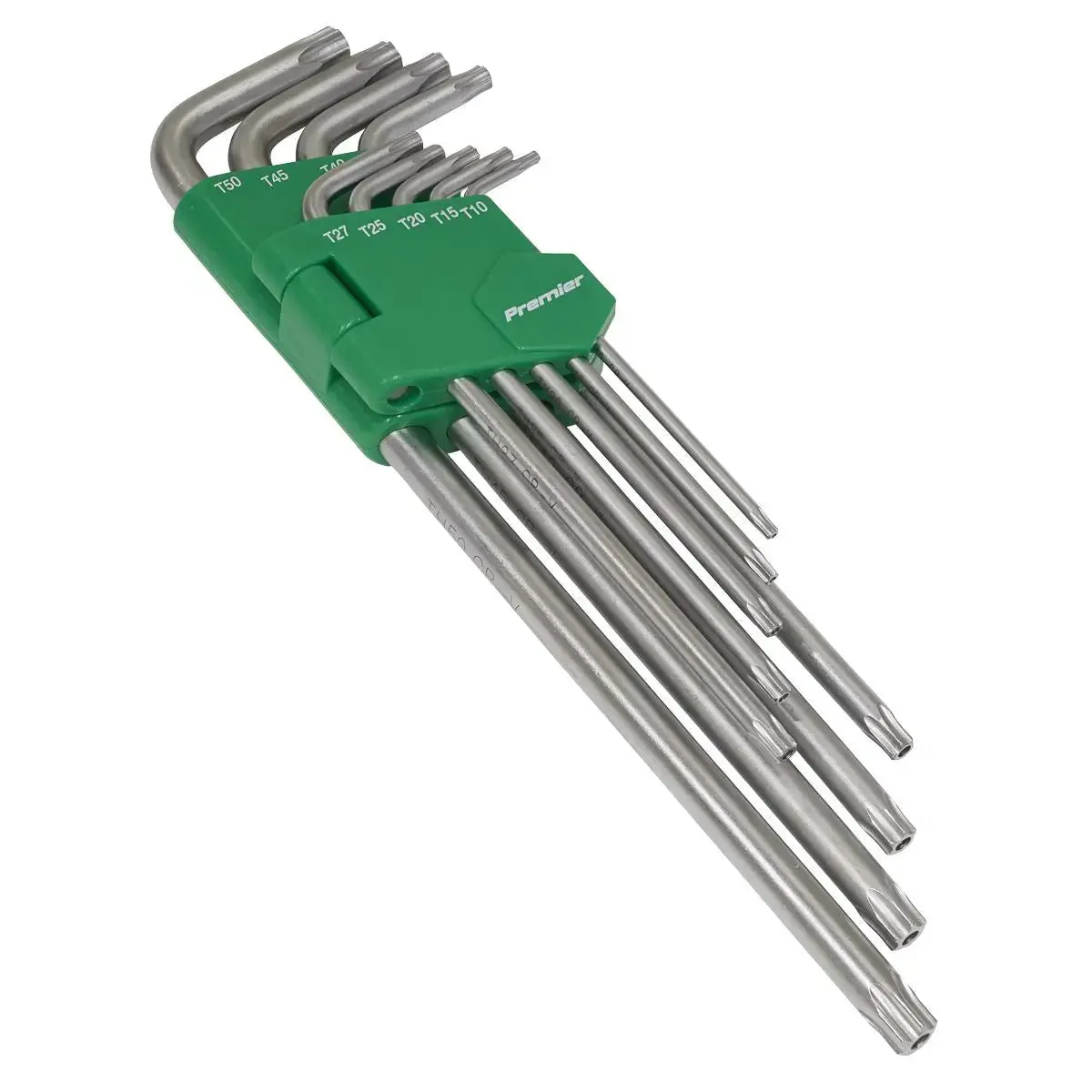 Sealey Premier Security Trx-Star* Key Set 9Pc Extra-Long 1