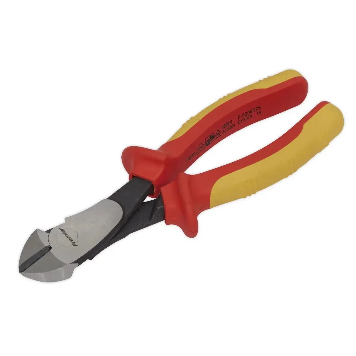 Sealey Premier Side Cutters Heavy-Duty 180Mm Vde Approved 1