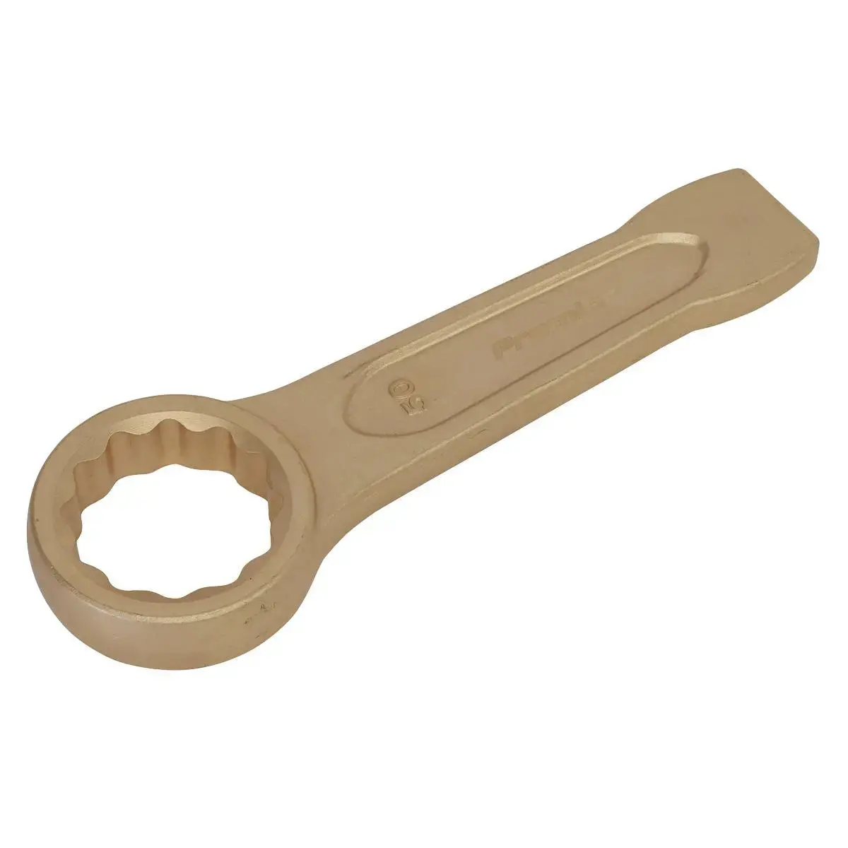 Sealey Premier Slogging Spanner Ring End 50Mm - Non-Sparking 1