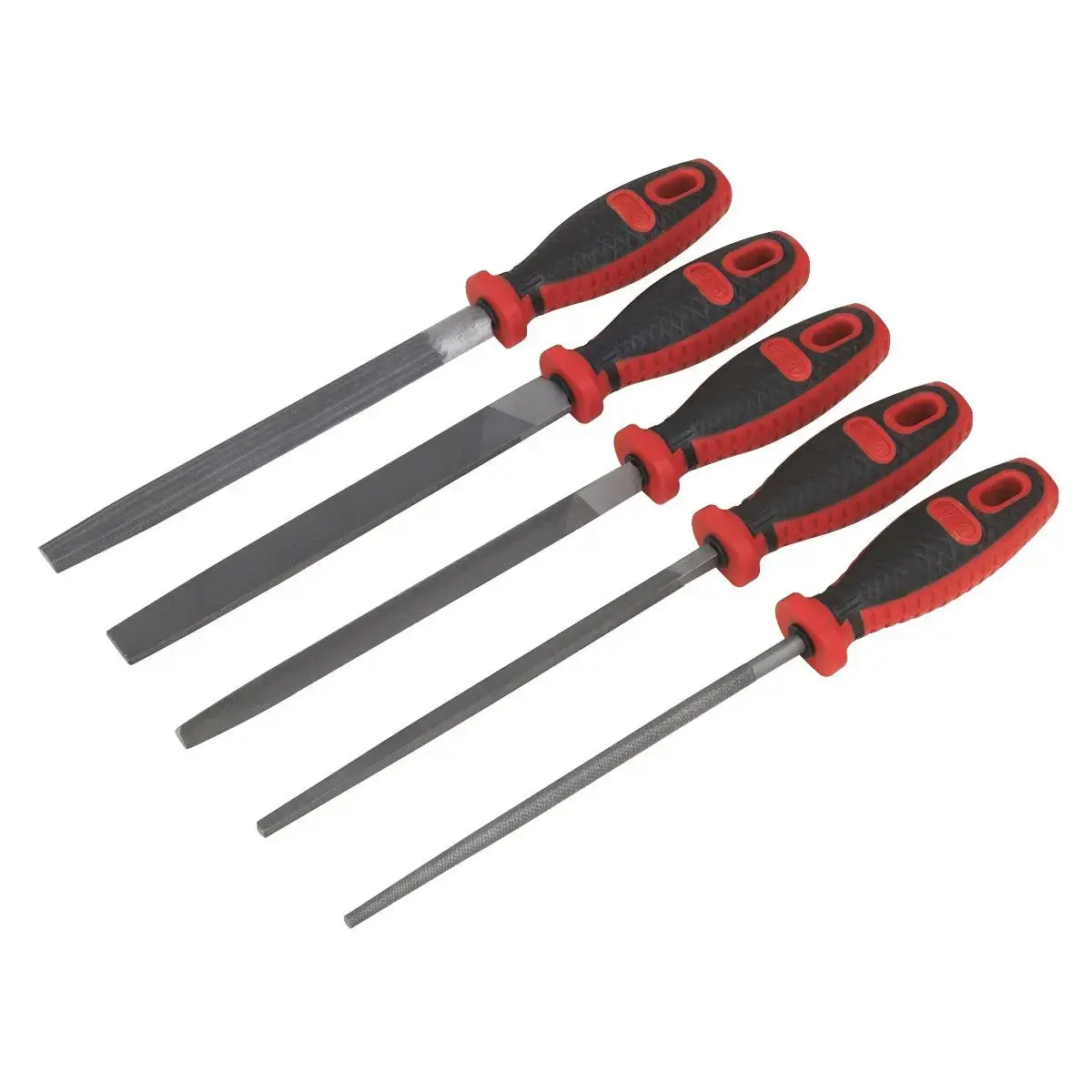 Sealey Premier Smooth Cut Engineer’S File Set 5Pc 200Mm 1