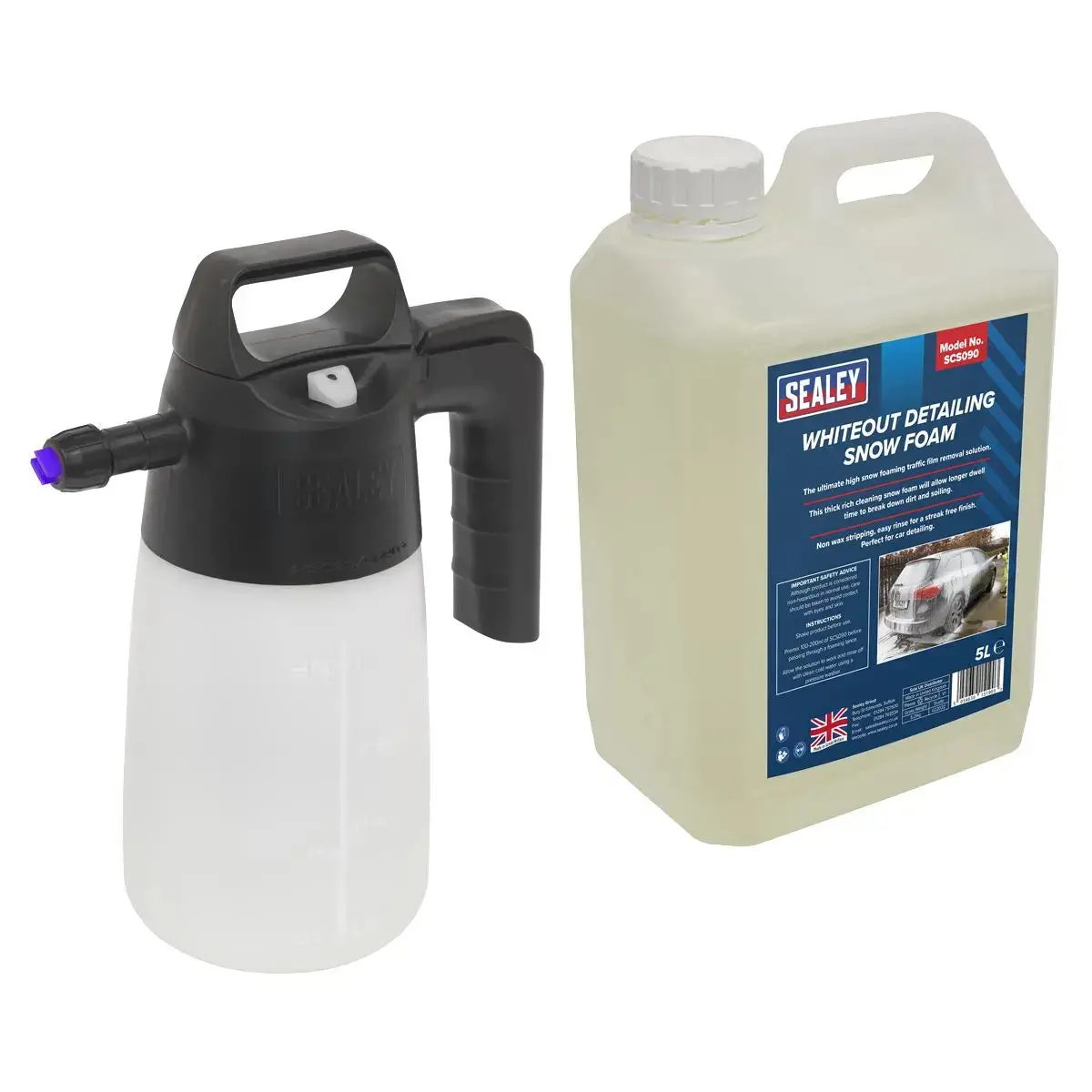 Sealey Premier Snow Foam Sprayer With Snow Foam 1