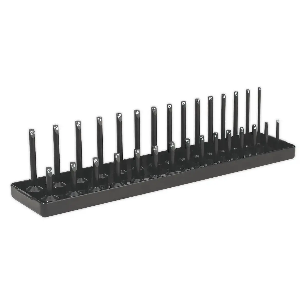 Sealey Premier Socket Holder 3/8"Sq Drive 6-20Mm 1
