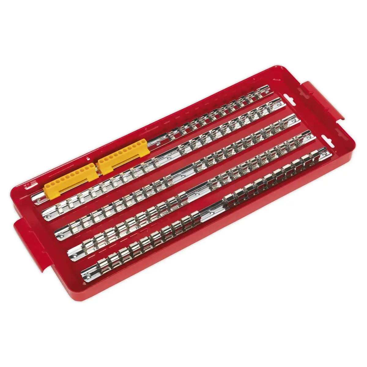 Sealey Premier Socket Holder Rail Tray 1/4" 3/8" 1/2" Drive Mechanics Storage 1