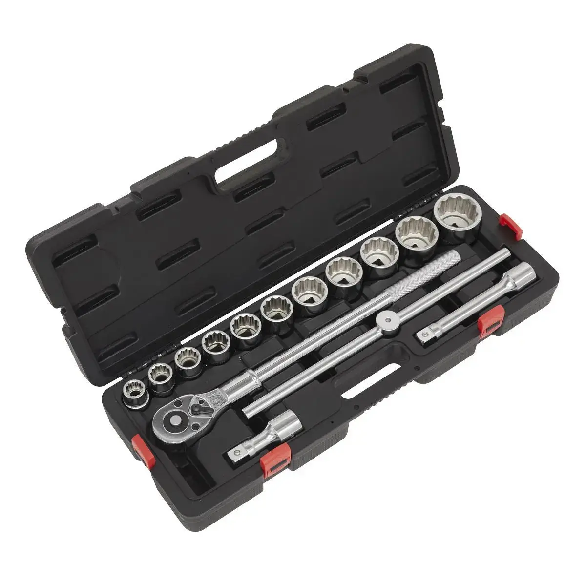 Sealey Premier Socket Set 3/4"Sq Drive 12-Point Walldrive® 15Pc Metric 1