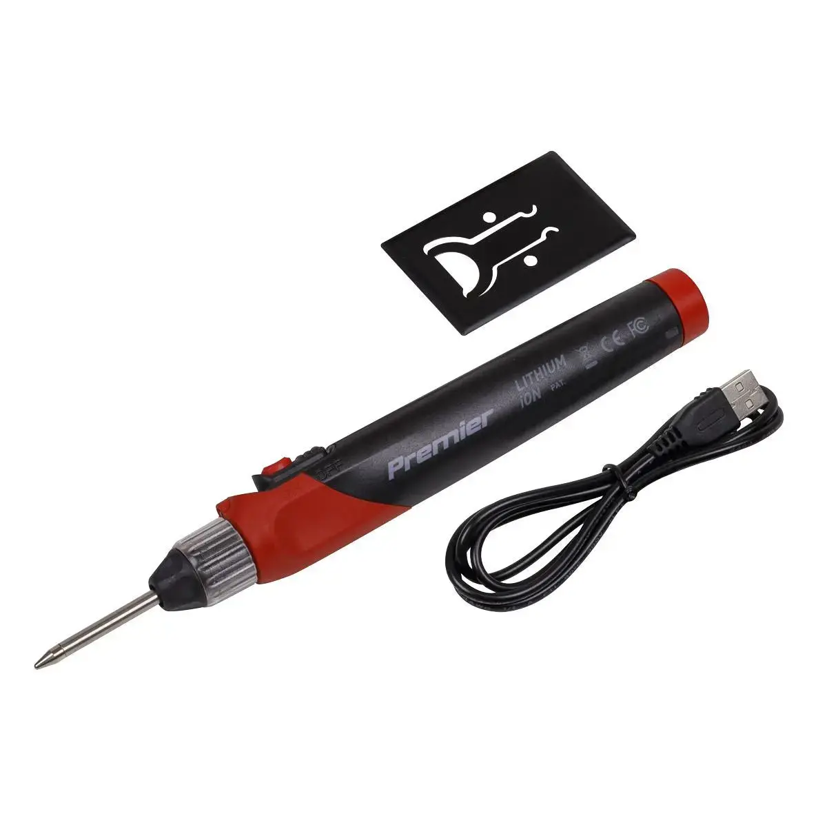 Sealey Premier Soldering Iron Rechargeable Lithium-Ion 12W 1