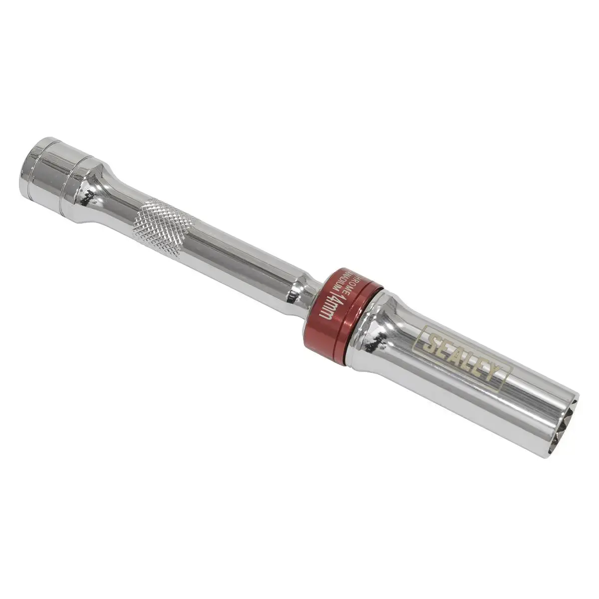 Sealey Premier Spark Plug Socket With Universal Joint 14Mm 3/8" Drive 12 Point 150Mm 1