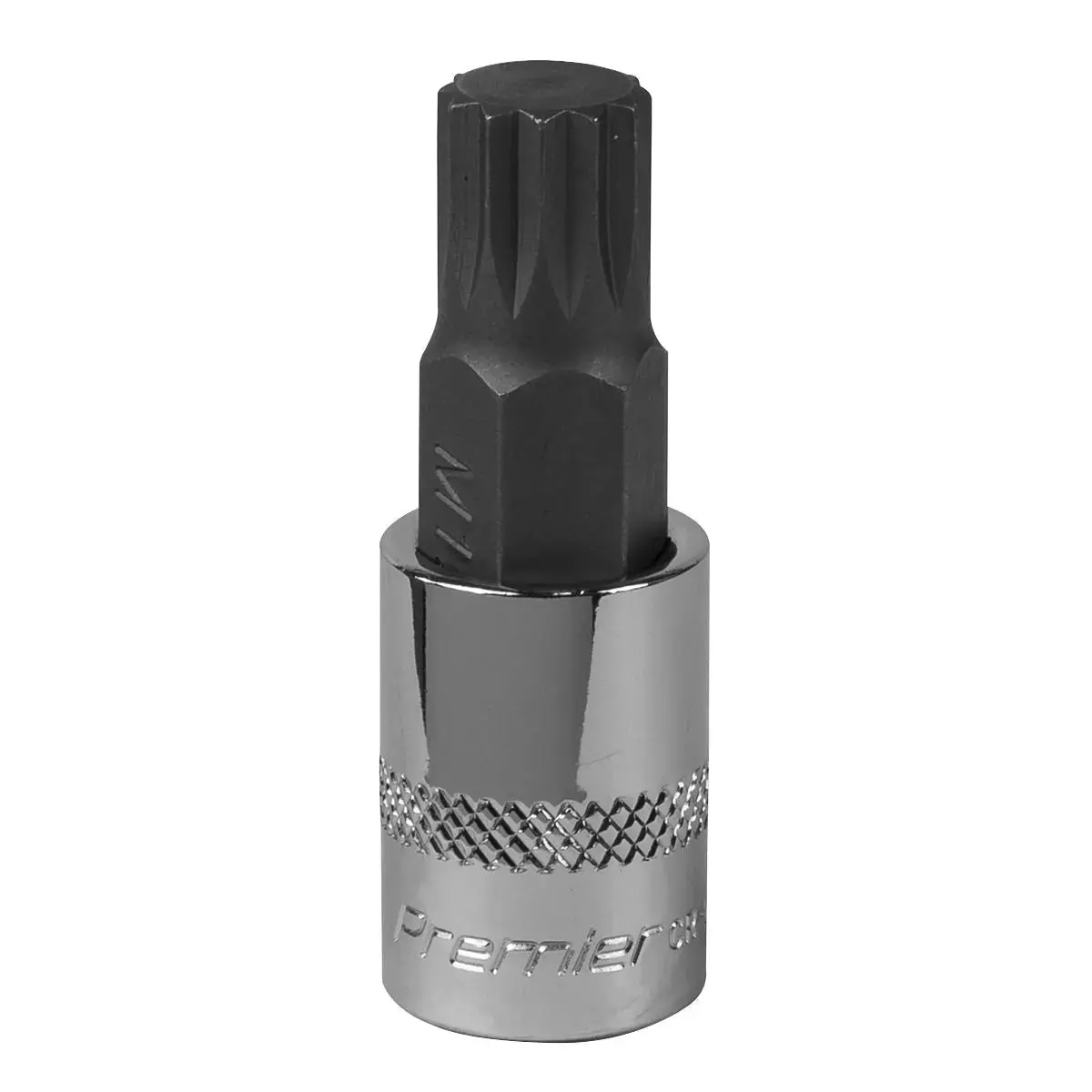 Sealey Premier Spline Socket Bit M12 3/8"Sq Drive 1