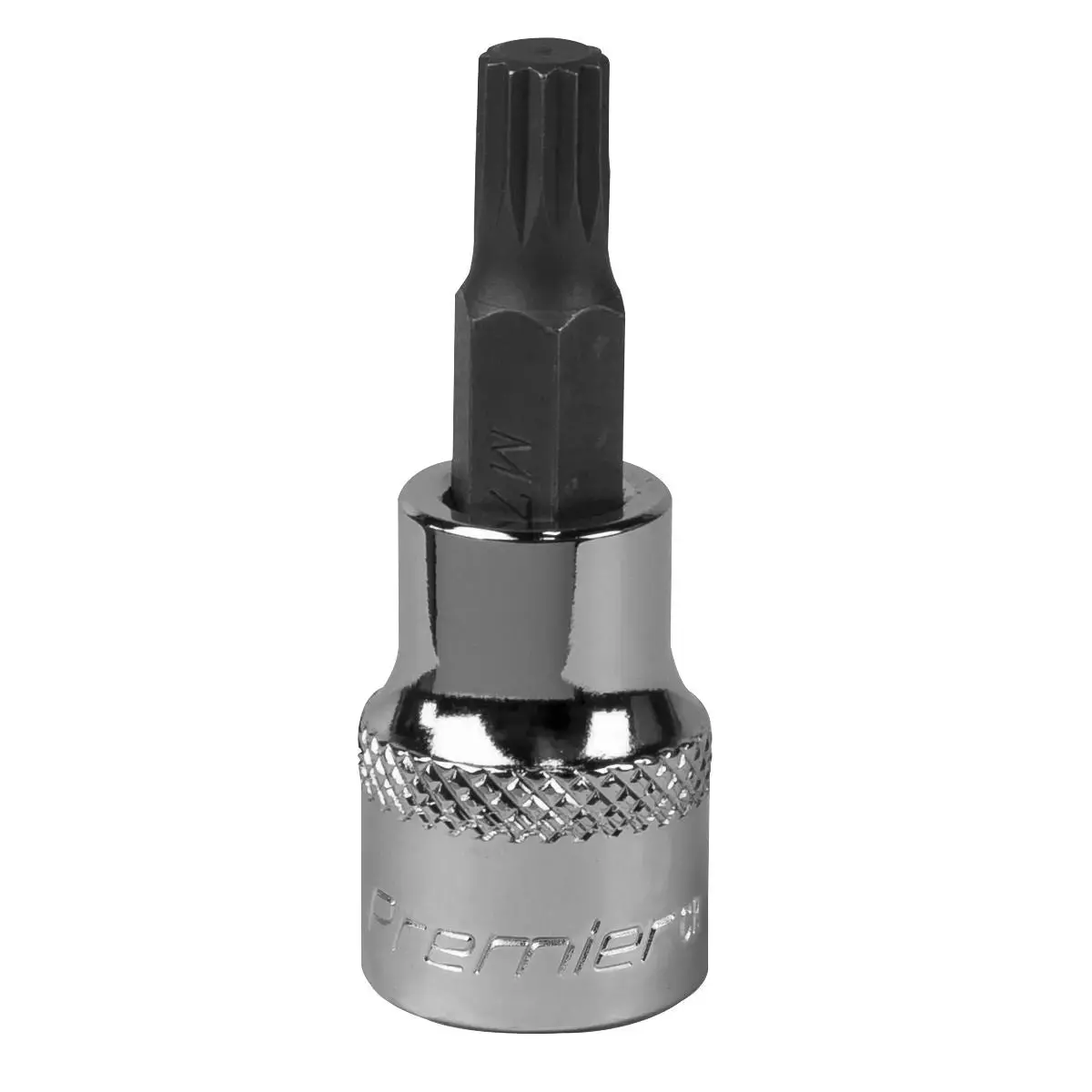 Sealey Premier Spline Socket Bit M7 3/8"Sq Drive 1