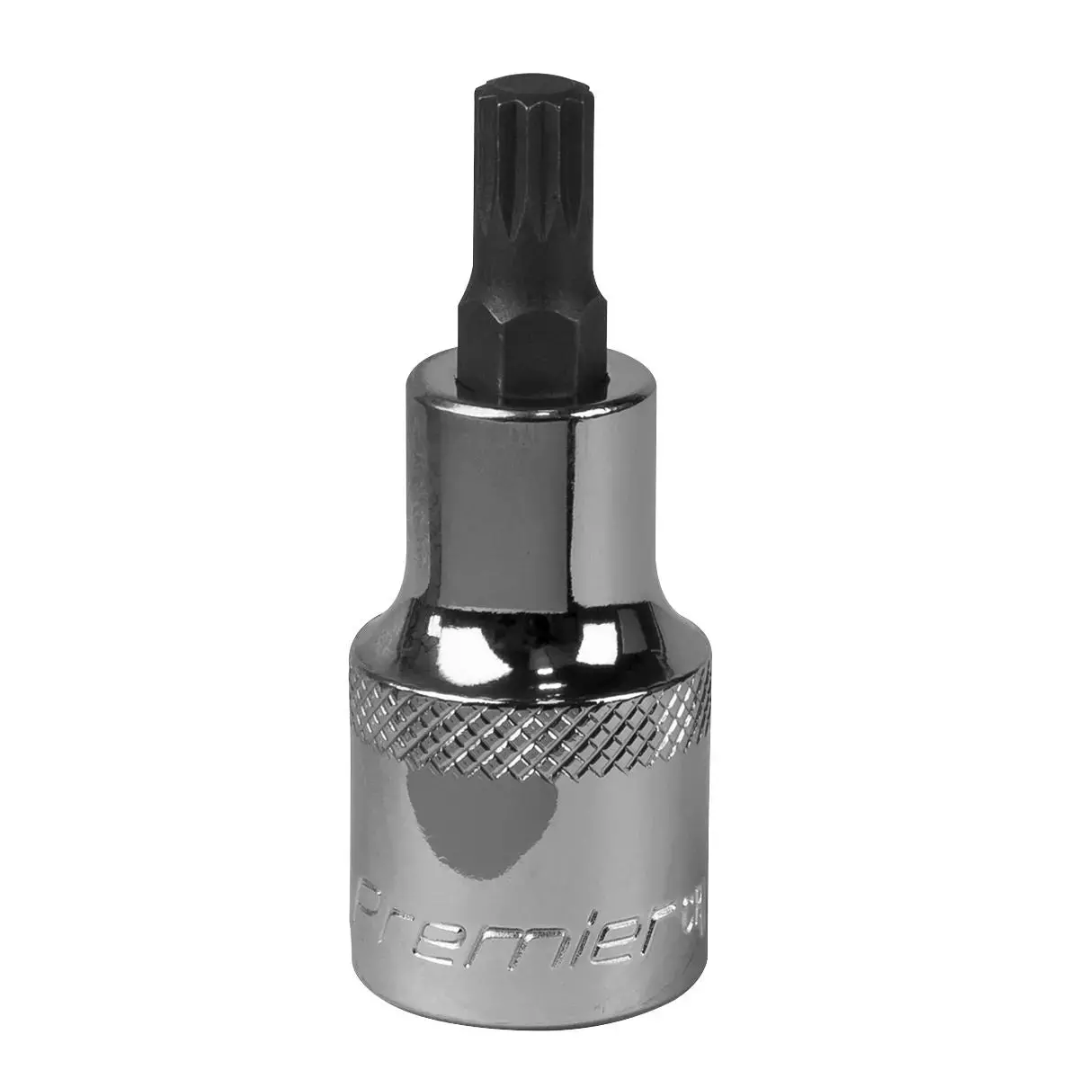 Sealey Premier Spline Socket Bit M8 1/2"Sq Drive 1