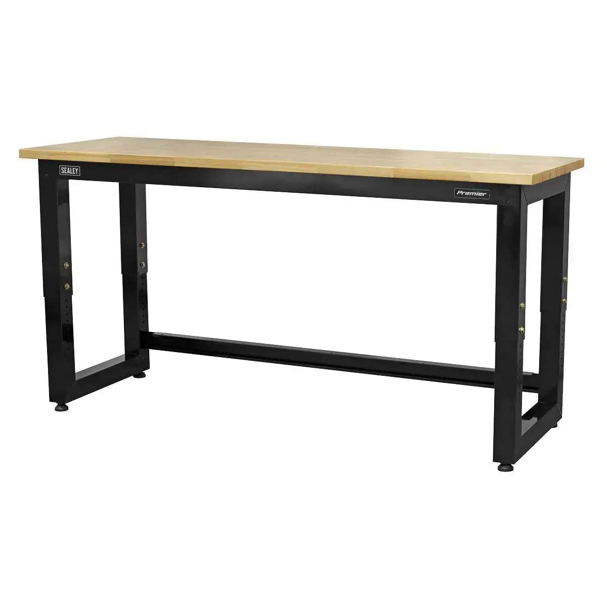 Sealey Premier Steel Adjustable Workbench With Wooden Worktop 1830Mm - Heavy-Duty 1