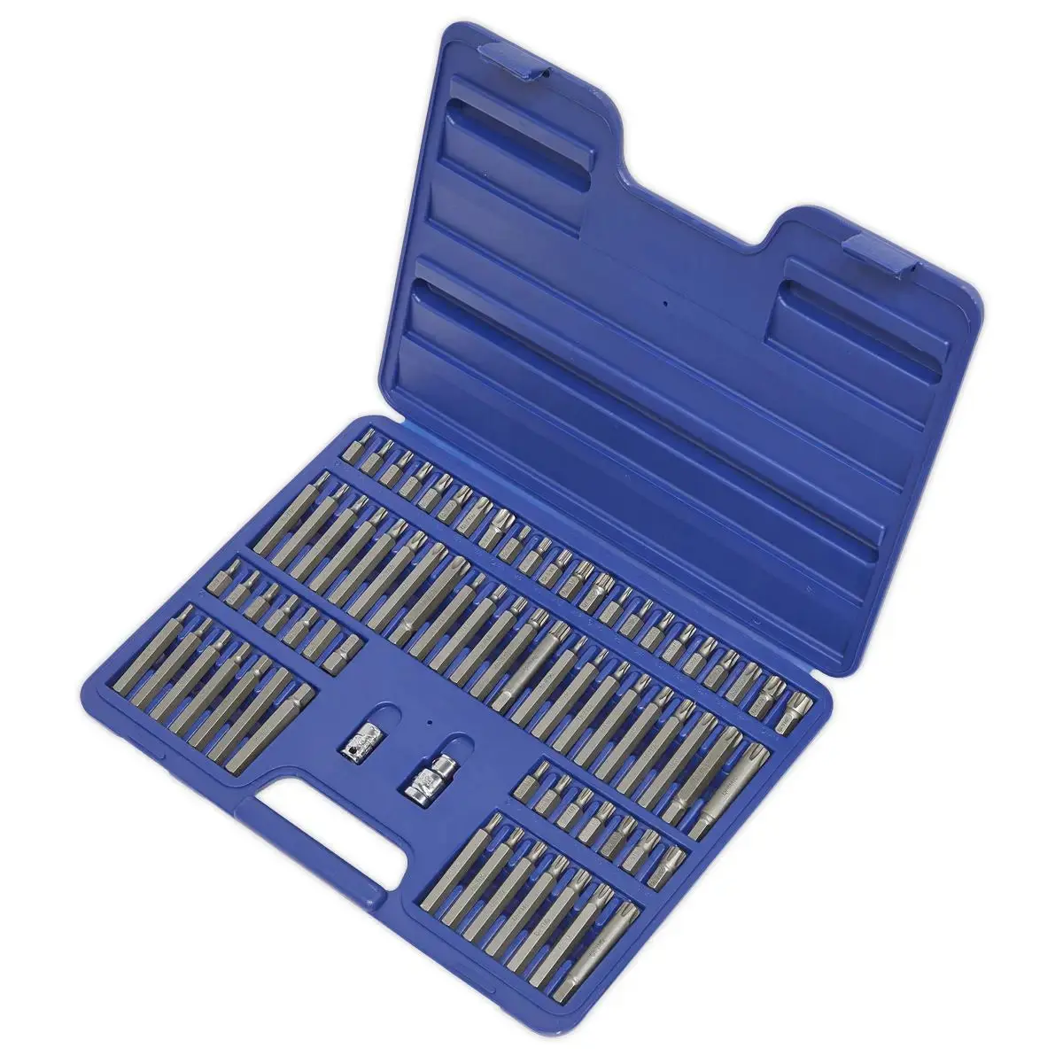 Sealey Premier Trx-Star/Security Trx-Star/Hex/Ribe/Spline Bit Set 74Pc 3/8" & 1/2"Sq Drive 2