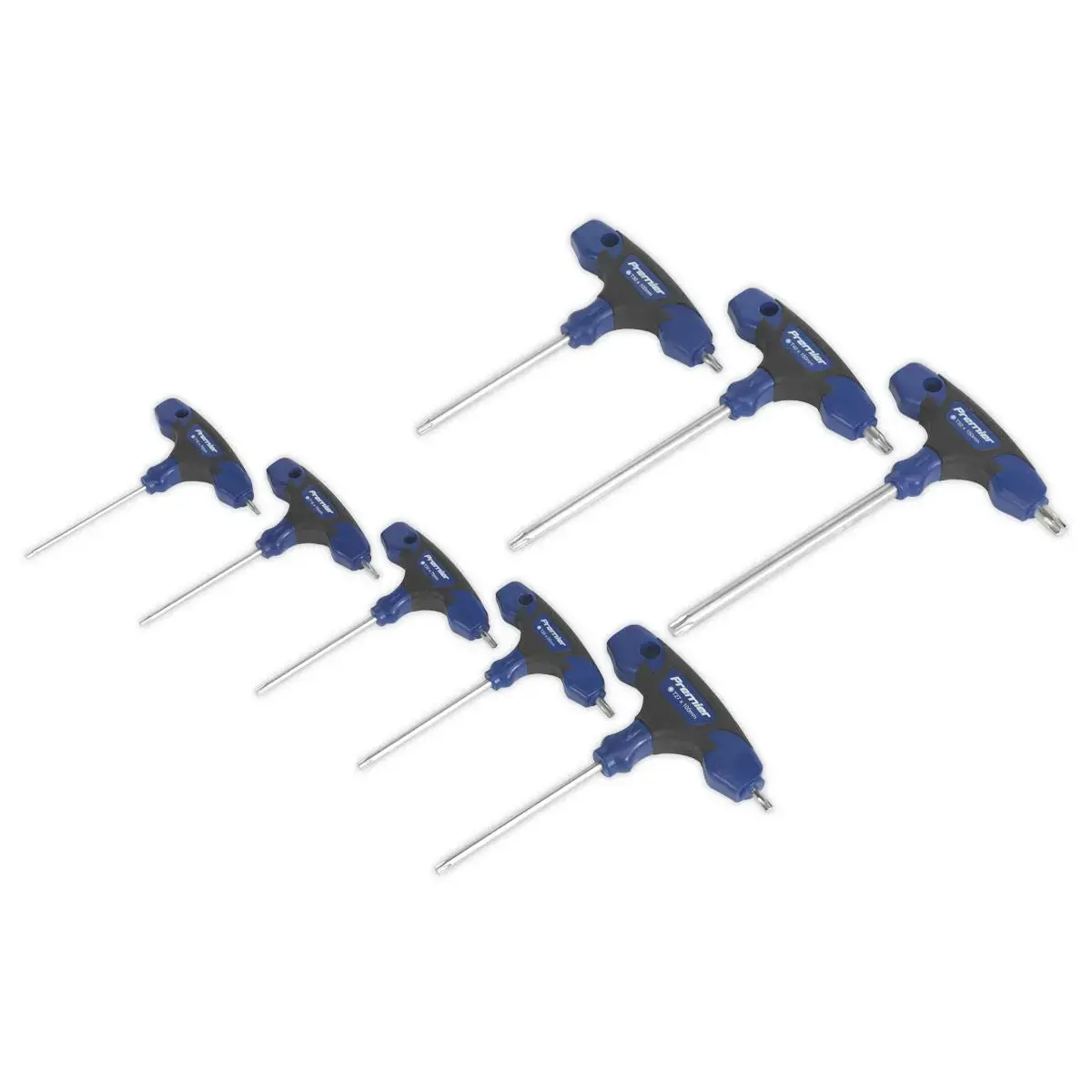 Sealey Premier Trx-Star* Key Set 8Pc T-Handle 1