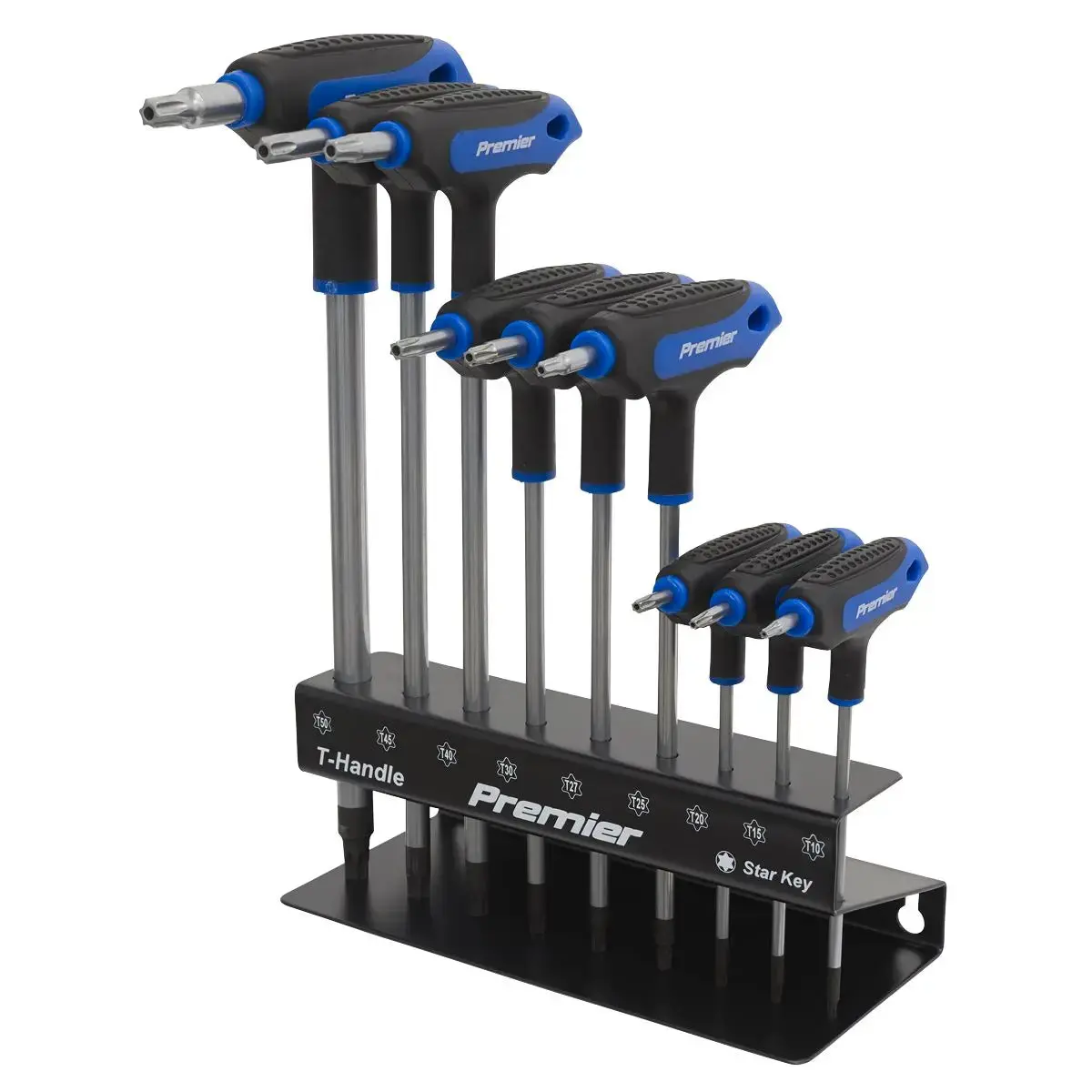 Sealey Premier Trx-Star* Key Set 9Pc T-Handle 1