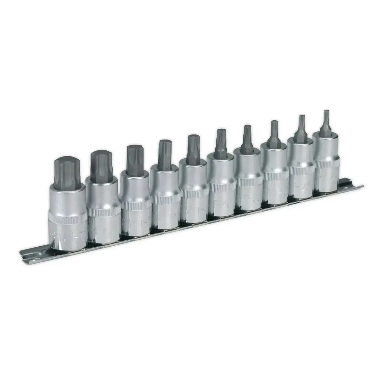 Sealey Premier Trx-Star* Socket Bit Set 10Pc 1/2"Sq Drive 1