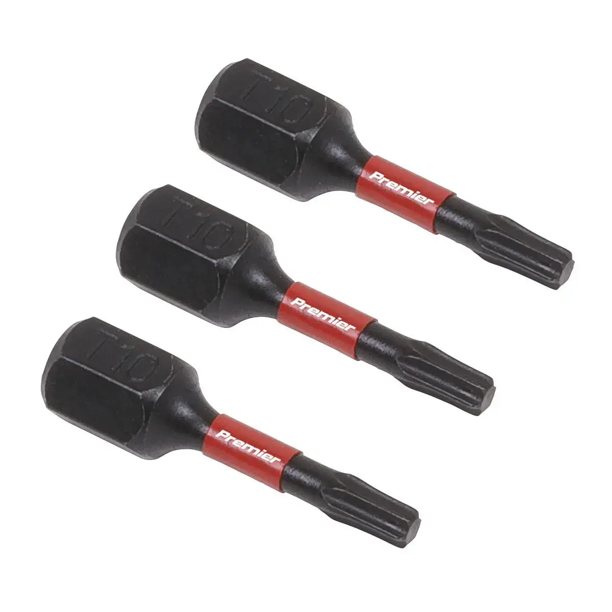 Sealey Premier Trx-Star* T10 Impact Power Tool Bits 25Mm - 3Pc 1