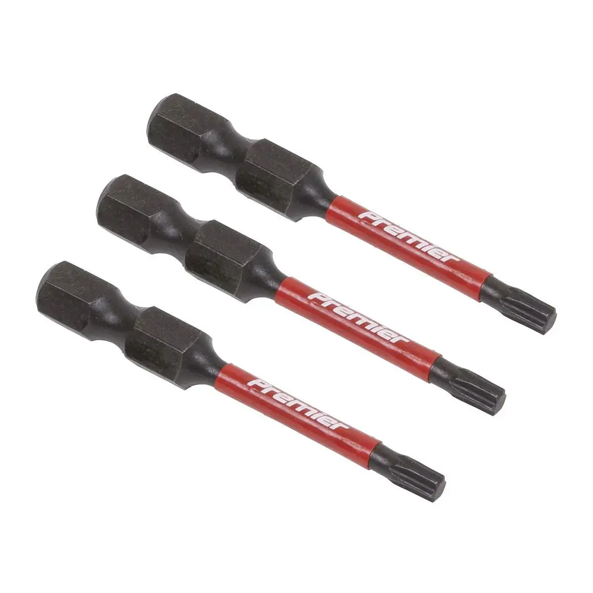 Sealey Premier Trx-Star* T15 Impact Power Tool Bits 50Mm - 3Pc 1