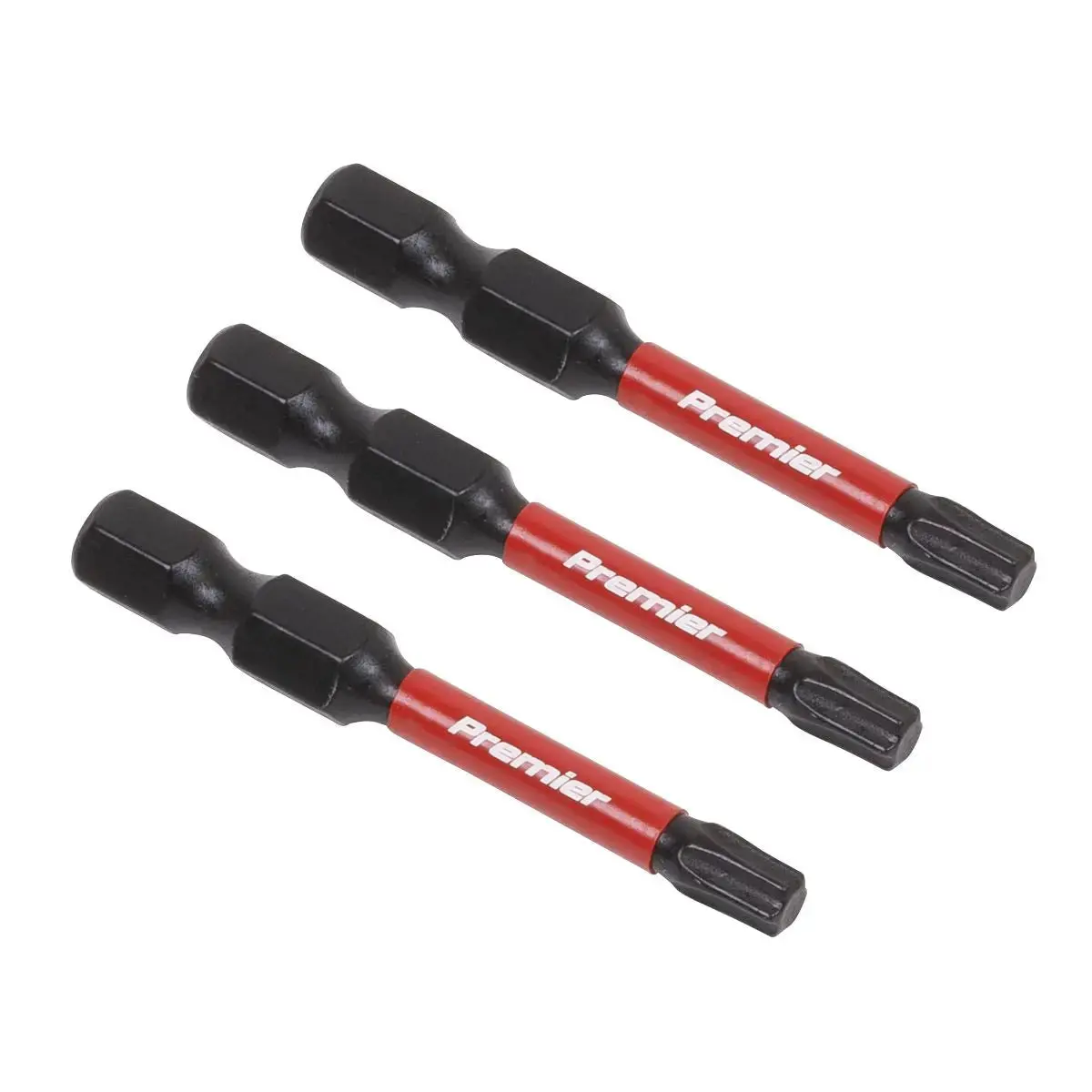 Sealey Premier Trx-Star* T25 Impact Power Tool Bits 50Mm - 3Pc 1