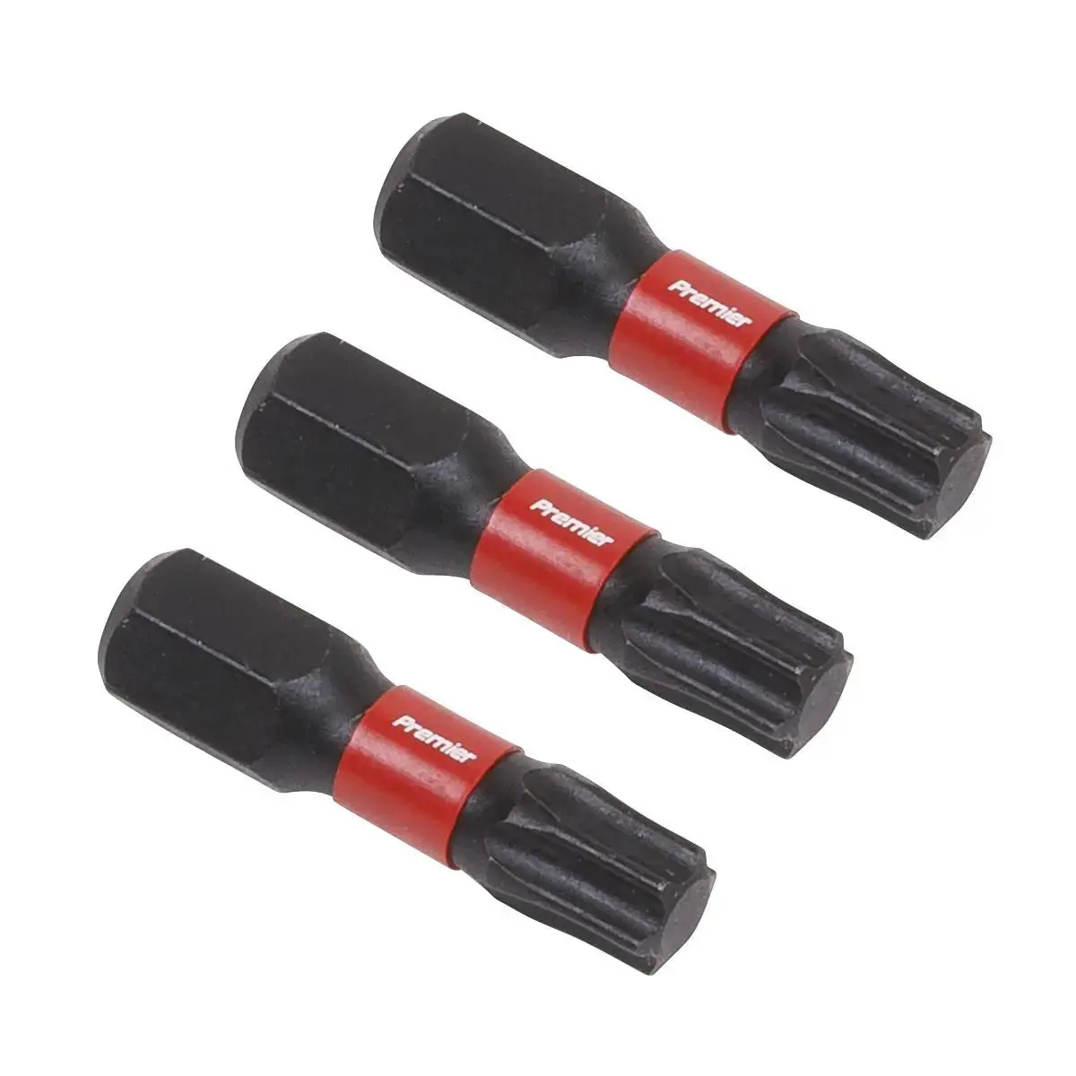 Sealey Premier Trx-Star* T30 Impact Power Tool Bits 25Mm - 3Pc 1