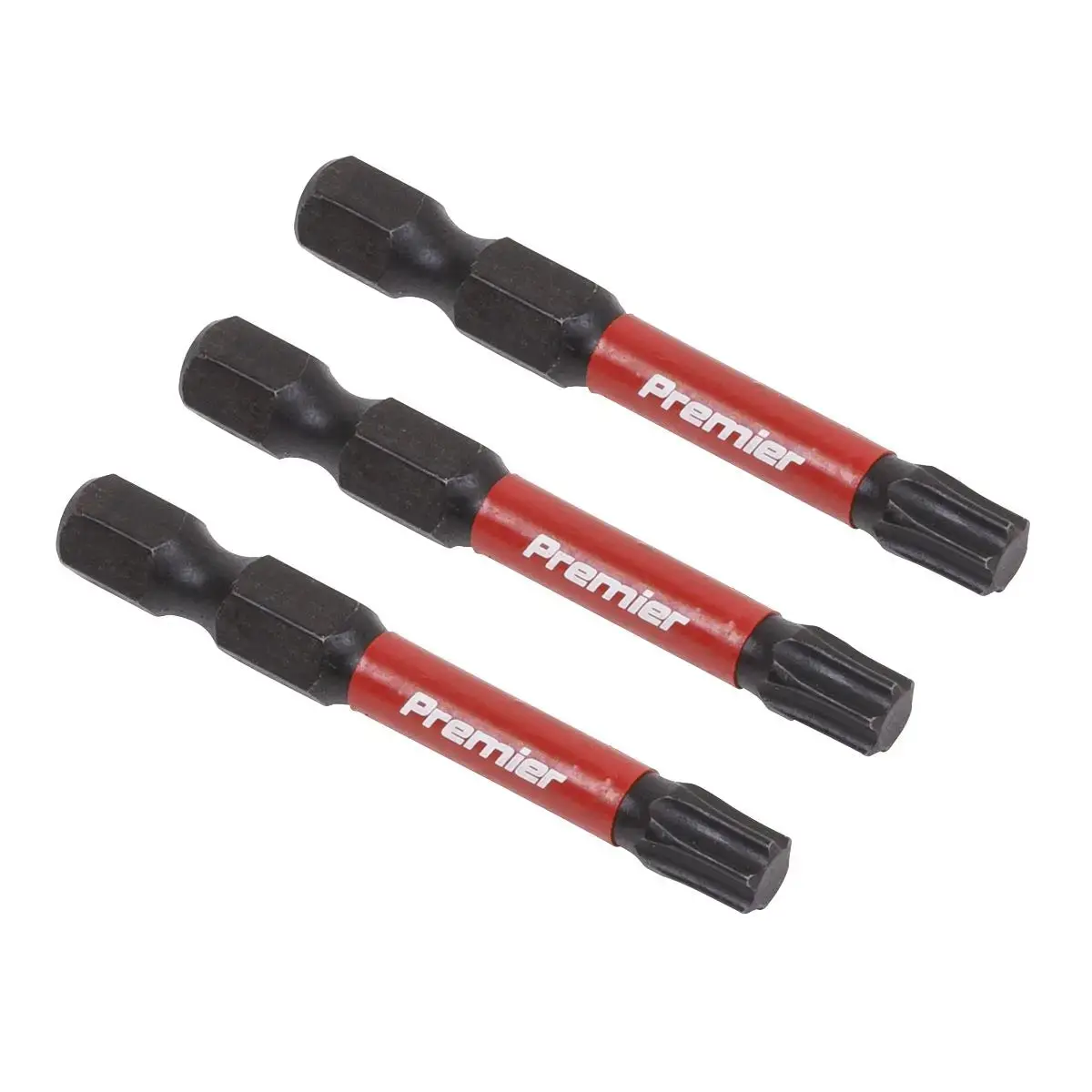 Sealey Premier Trx-Star* T30 Impact Power Tool Bits 50Mm - 3Pc 1