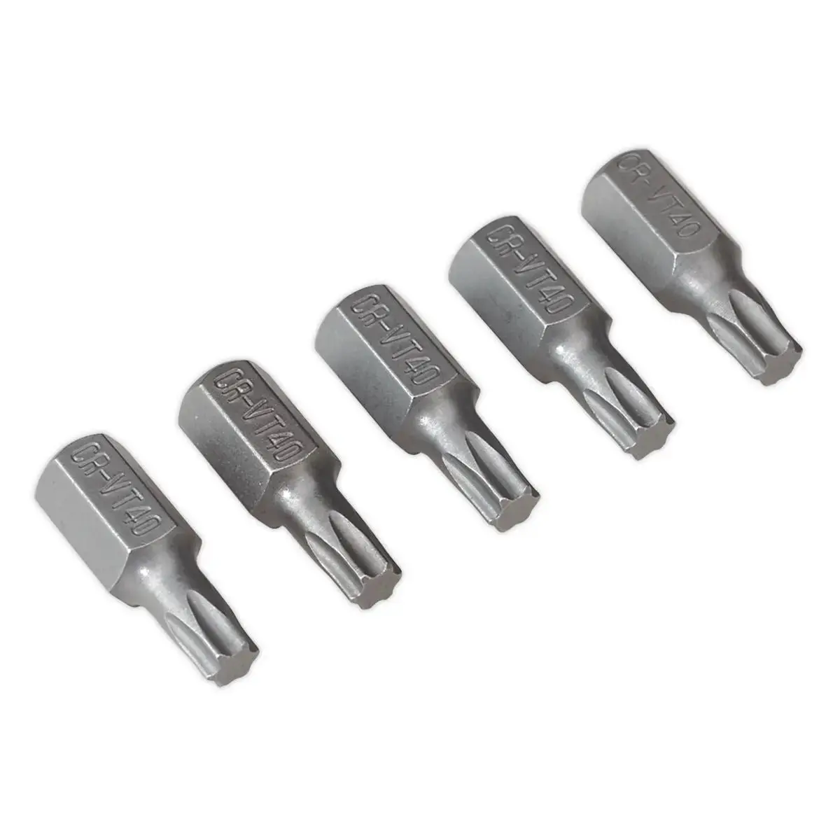 Sealey Premier Trx-Star* T40 Bit Short Pack Of 5 1