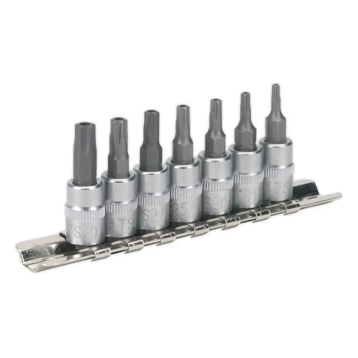 Sealey Premier Trx-Ts* Security Socket Bit Set 7Pc 1/4"Sq Drive 1